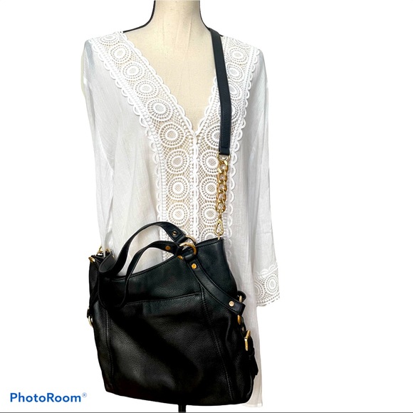 XL MICHAEL KORS PEBBLE GRAIN LEATHER HANDBAG | Preloved gently used - Picture 3 of 13